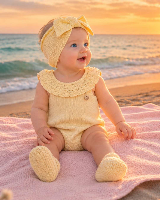 Peto Volante Verano Amarillo - Pangasa Baby