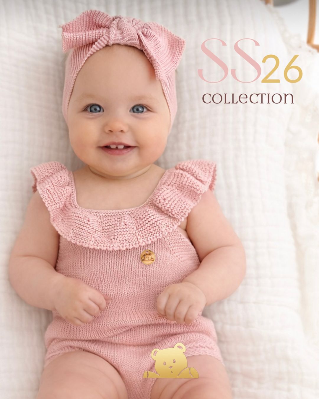 Peto Volante Verano Rosa Empolvado - Pangasa Baby