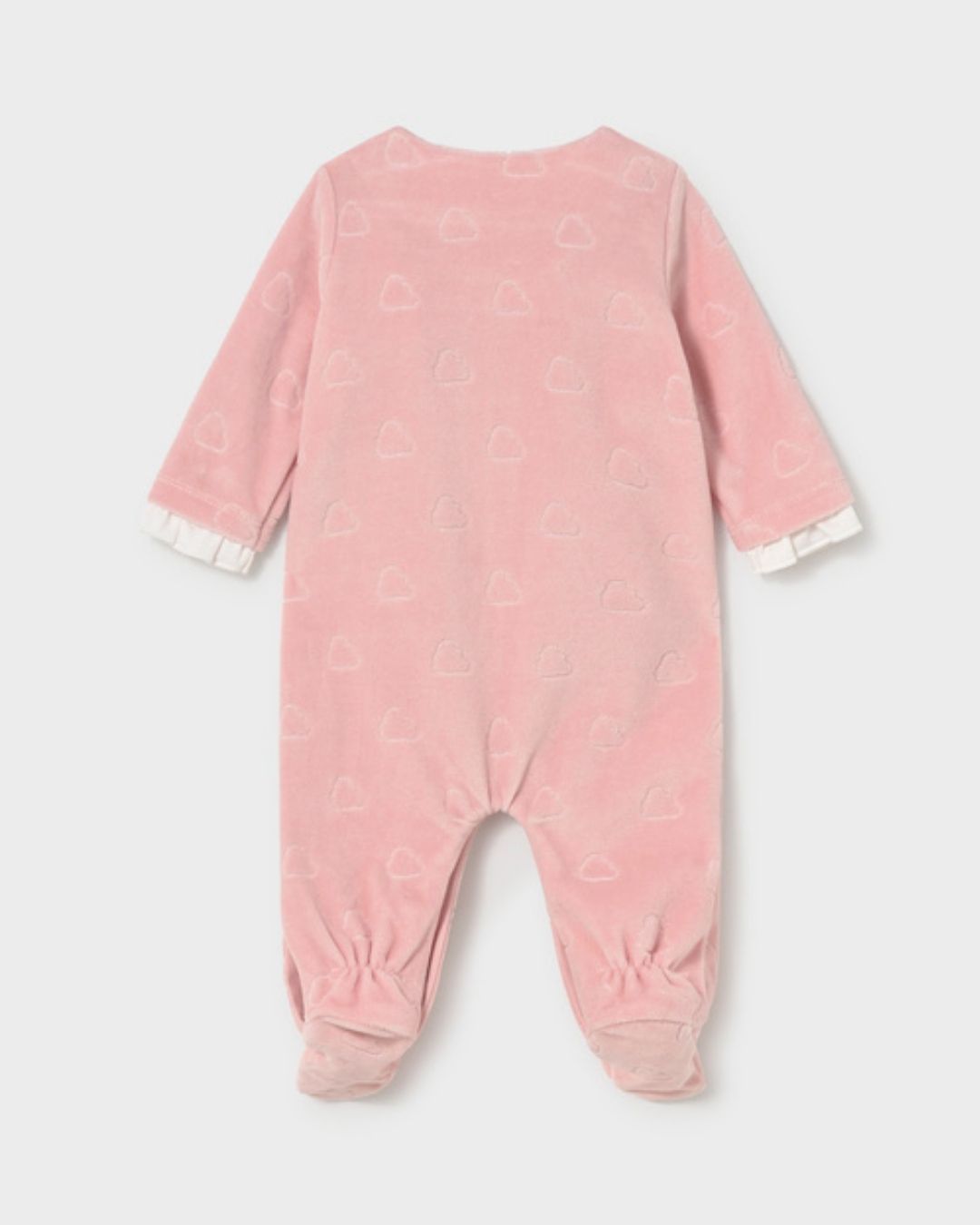 Pijama Tundosado Nubes Rosa Baby - Mayoral