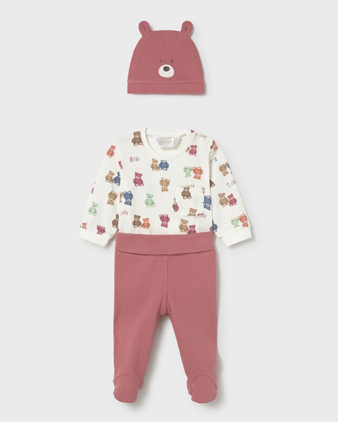 Pijama polaina Ositos Terracota 1504 075 - Mayoral