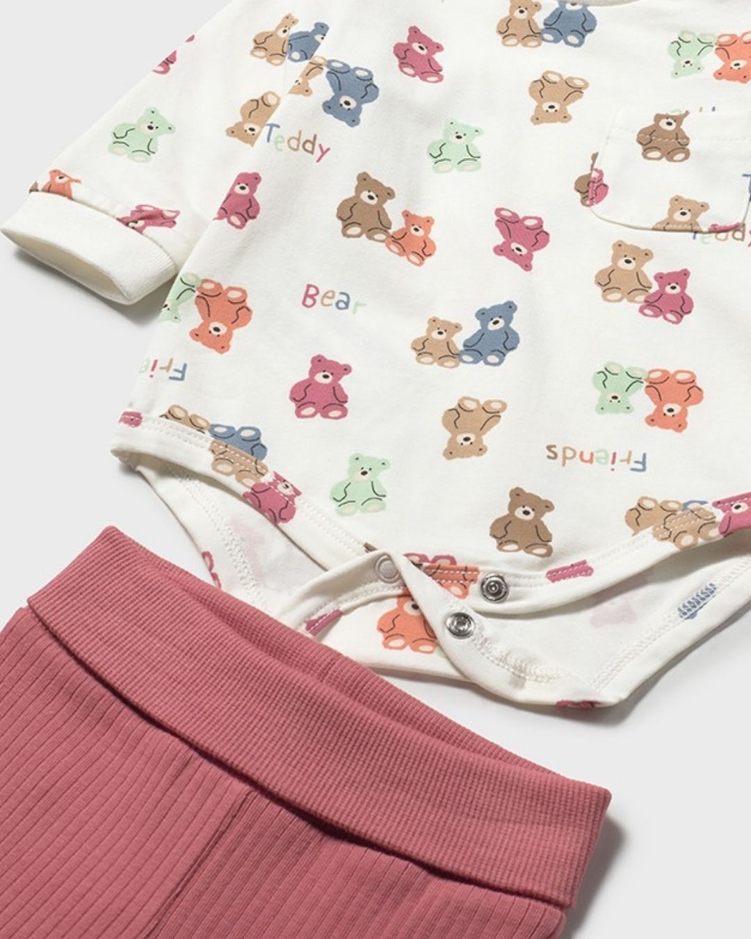 Pijama polaina Ositos Terracota 1504 075 - Mayoral