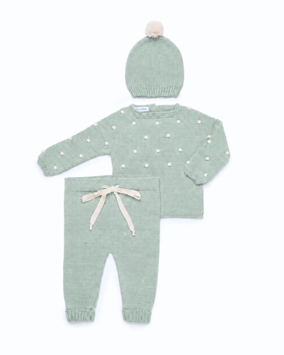 Primera Puesta Bodoques Menta -  Colección Bruma Juliana