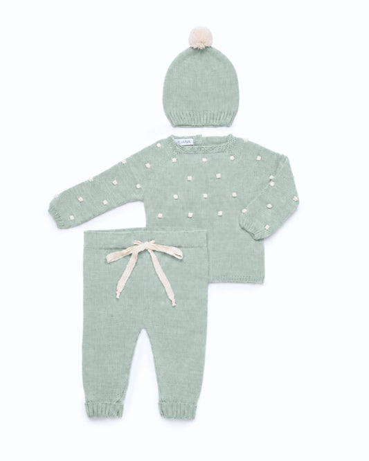 Primera Puesta Bodoques Menta -  Colección Bruma Juliana