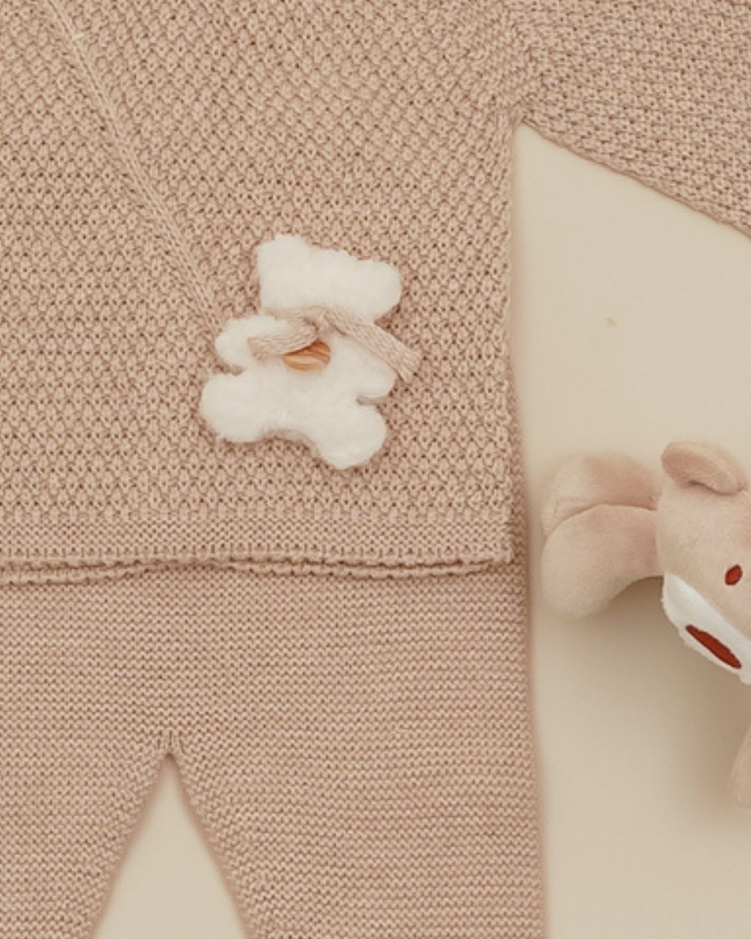 Primera Puesta Cuello Bebé Teddy Arena 🧸 Ositos Tiny Bear - Pangasa Baby