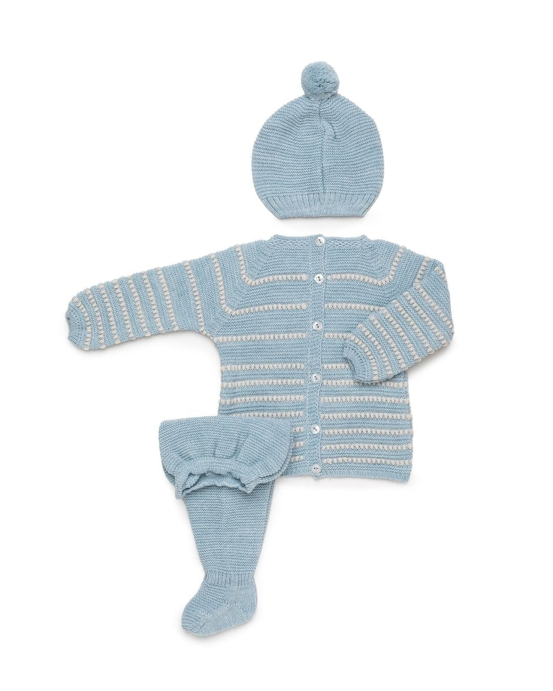 Primera Puesta Lines Azul - Colección Cielo Juliana