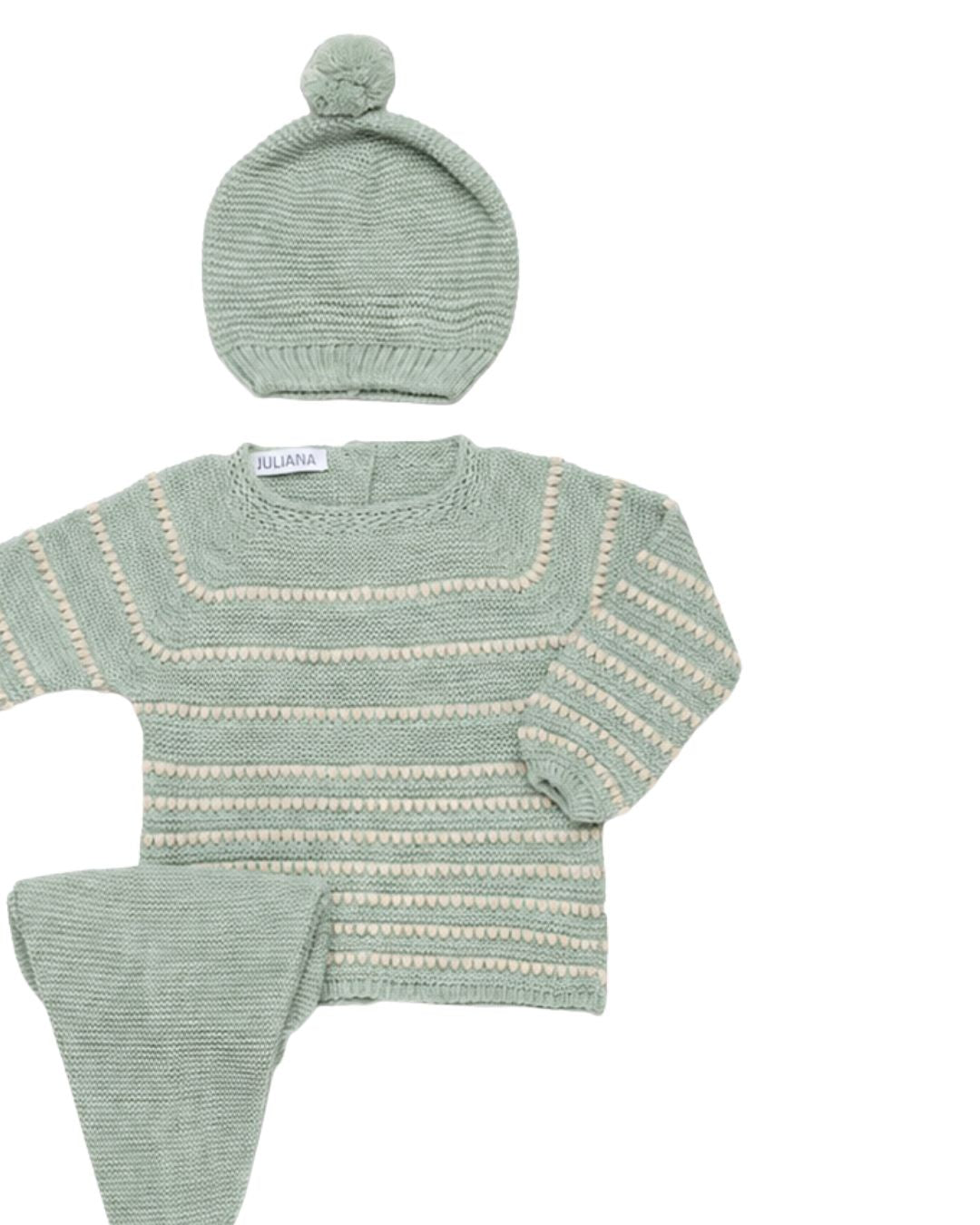 Primera Puesta Lines Verde Menta - Colección Cielo Juliana