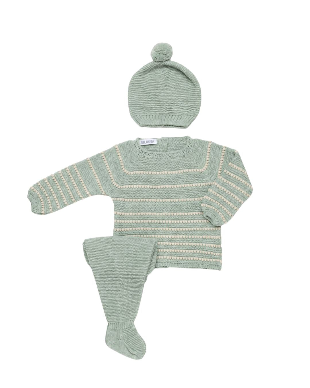 Primera Puesta Lines Verde Menta - Colección Cielo Juliana