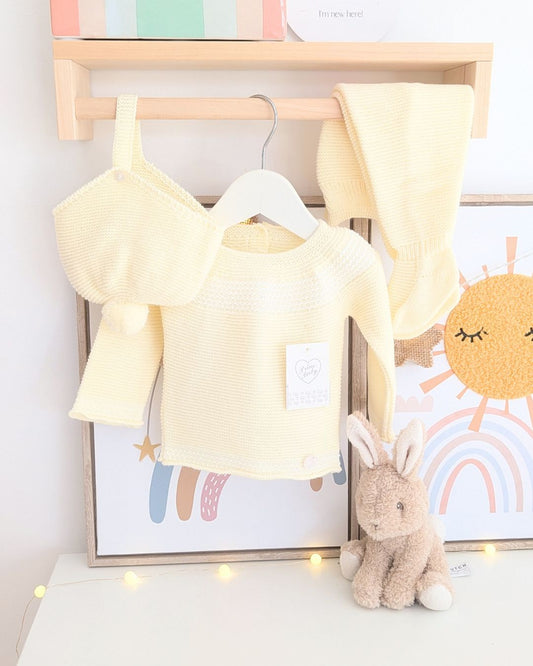 Primera Puesta Motas Amarillo - Primbaby