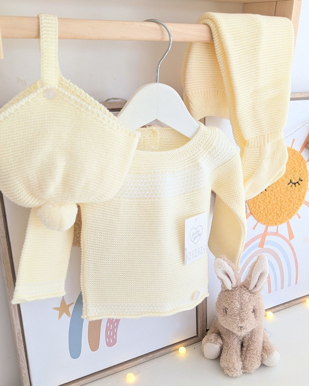 Primera Puesta Motas Amarillo - Primbaby