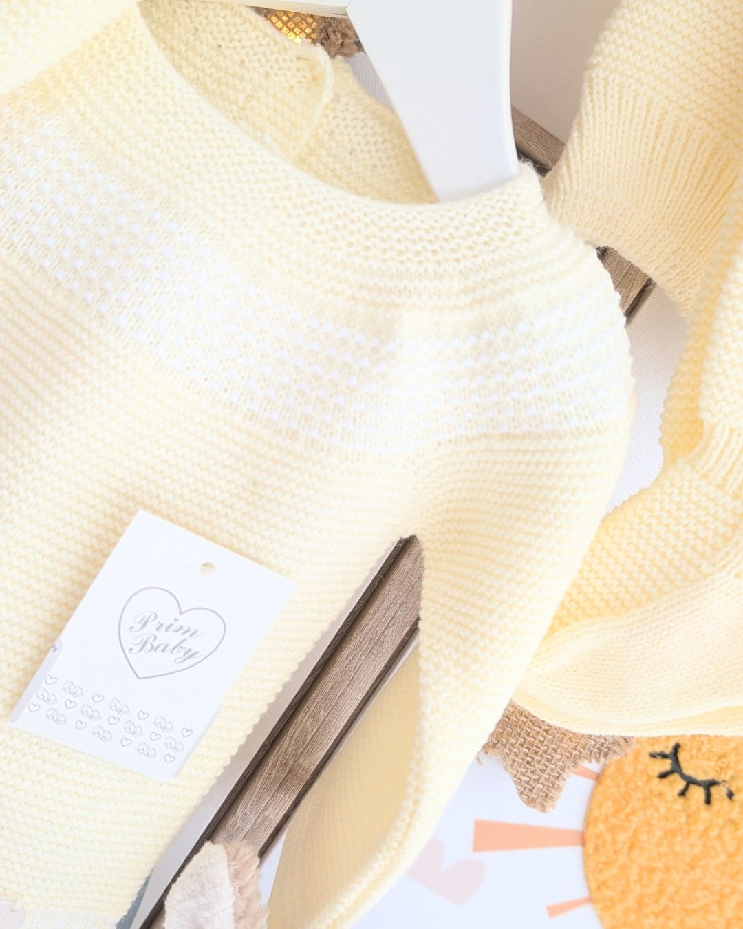 Primera Puesta Motas Amarillo - Primbaby