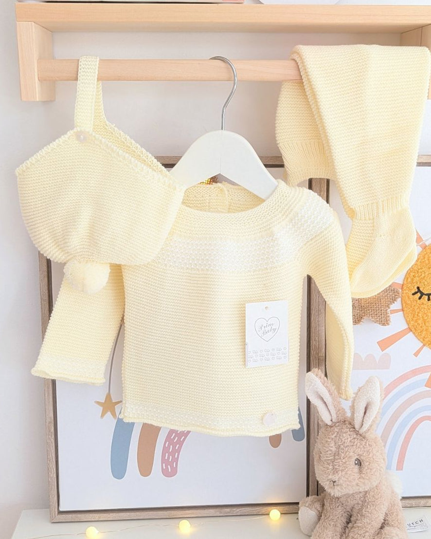 Primera Puesta Motas Amarillo - Primbaby