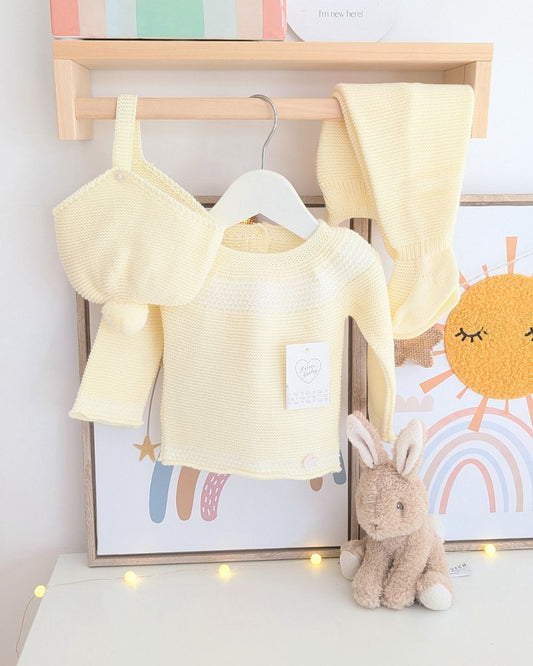 Primera Puesta Motas Amarillo - Primbaby
