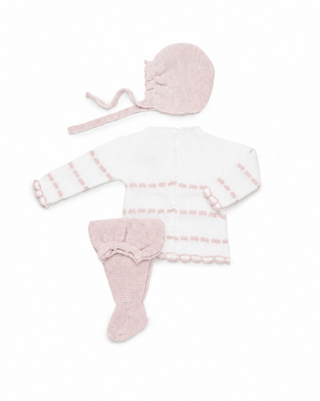 Primera Puesta Pasacintas Rosa Palo - Colección Cielo Juliana