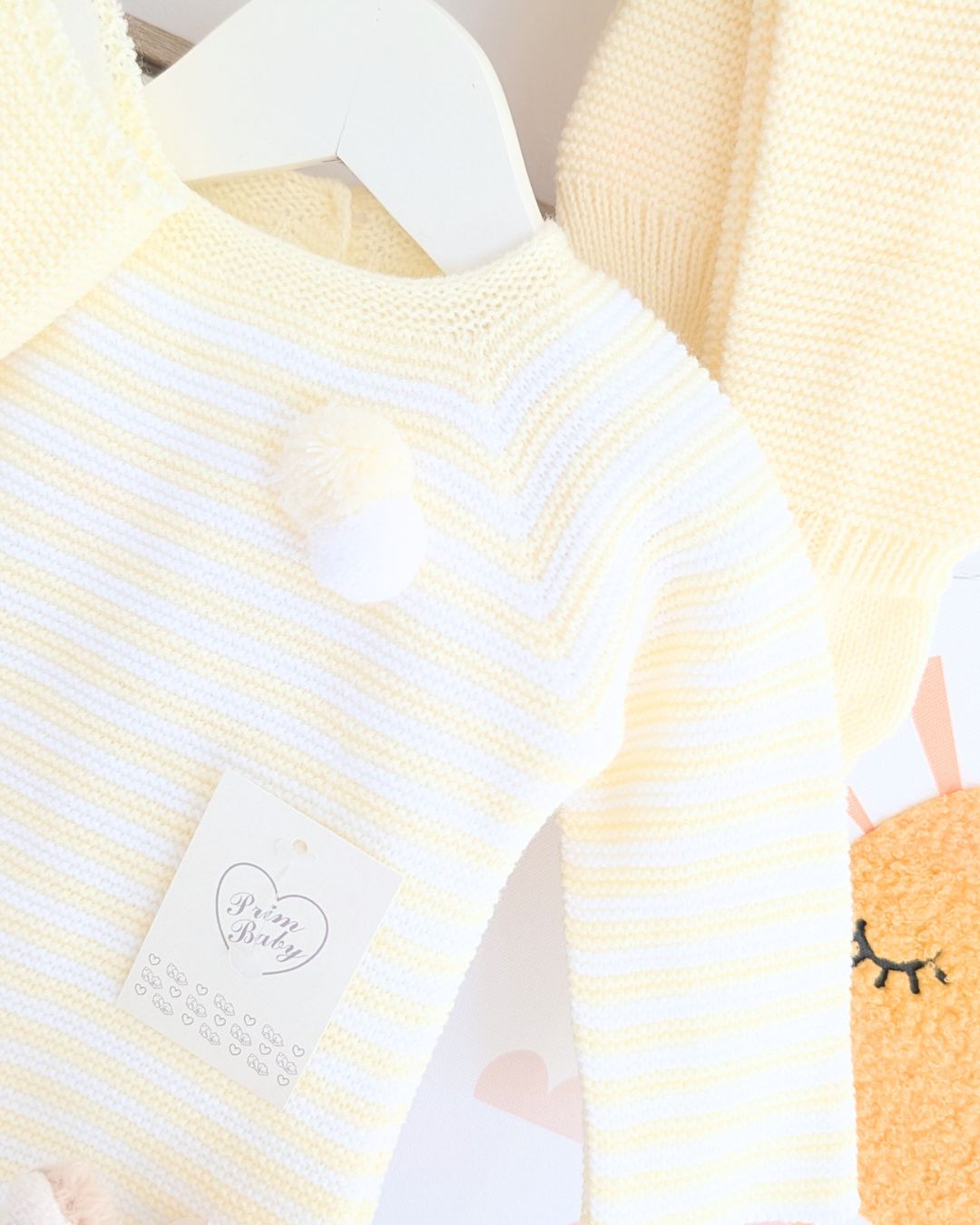 Primera Puesta Rayas Amarillo - Primbaby