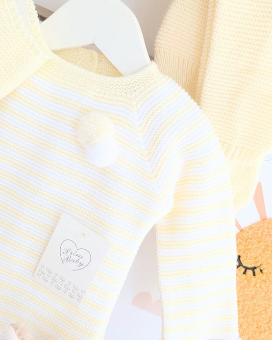 Primera Puesta Rayas Amarillo - Primbaby