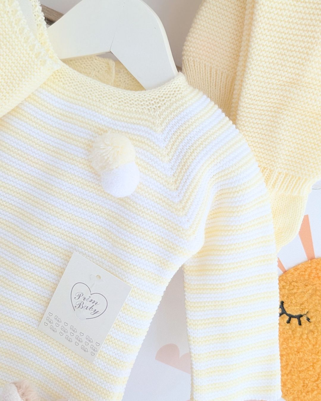 Primera Puesta Rayas Amarillo - Primbaby