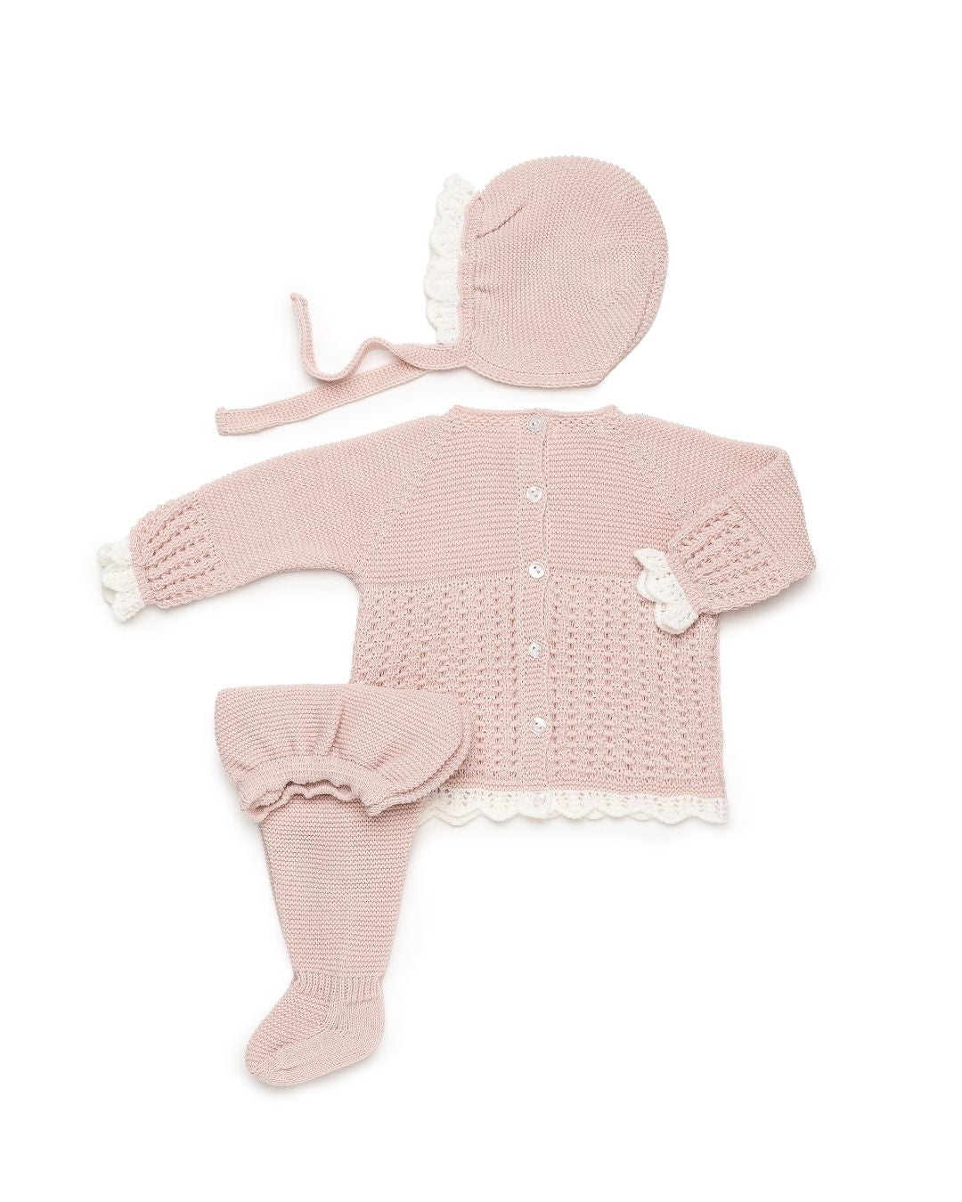 Primera Puesta Recogidas Rosa Palo -  Colección Ladera Juliana
