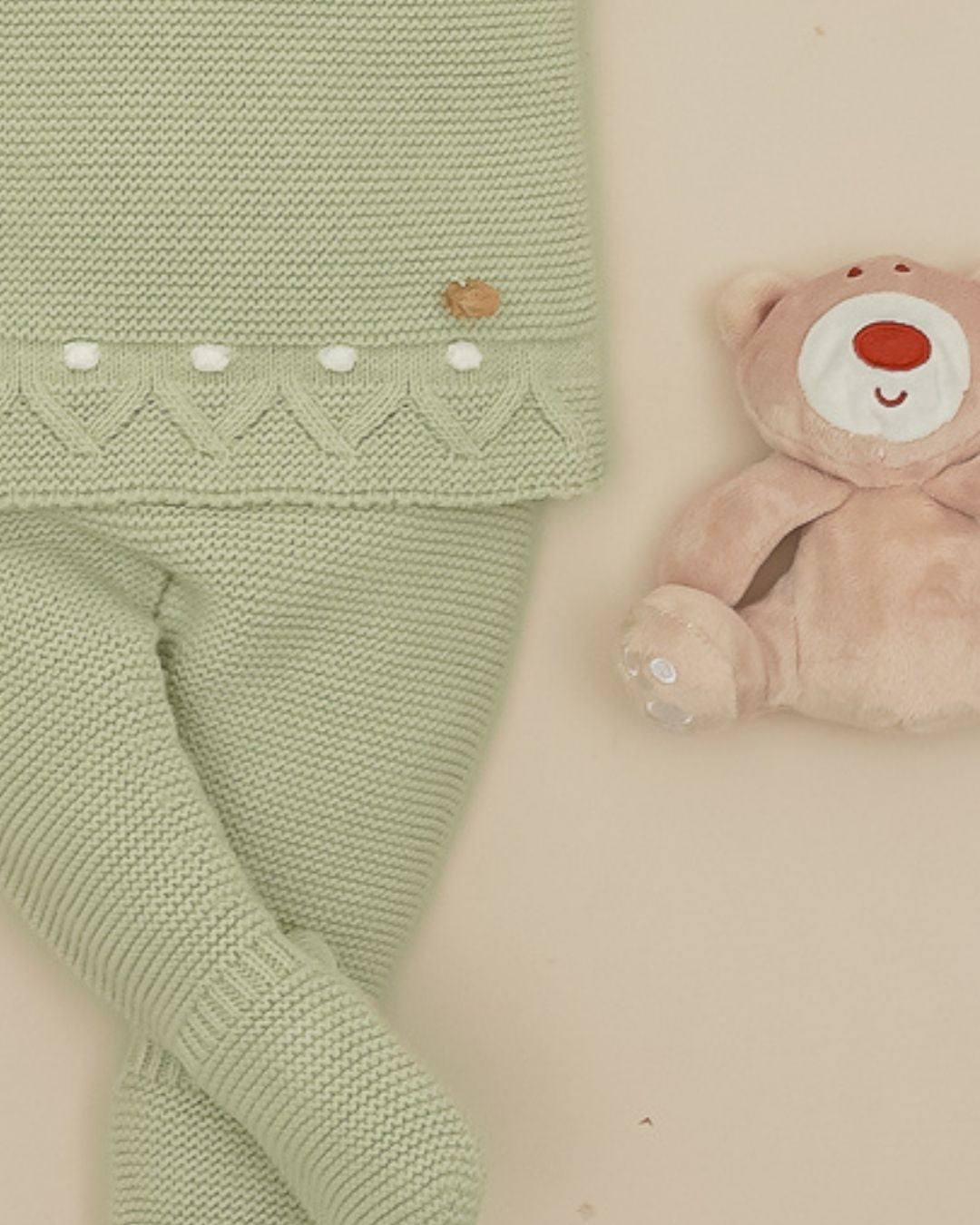 Primera Puesta Sin Cuello Verde Hoja 🍃 Baby Leaves - Pangasa Baby