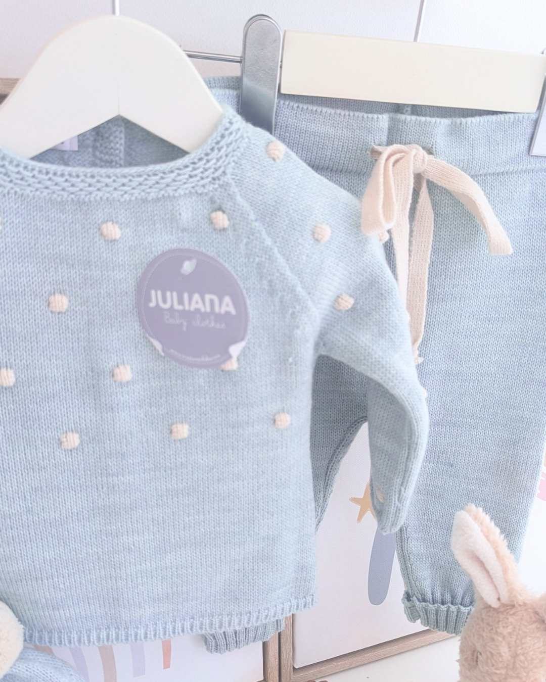 Primera Puesta Bodoques Azul -  Colección Bruma Juliana