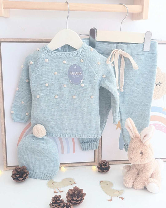 Primera Puesta Bodoques Menta -  Colección Bruma Juliana