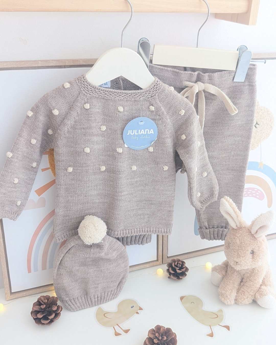 Primera Puesta Bodoques Visón -  Colección Bruma Juliana
