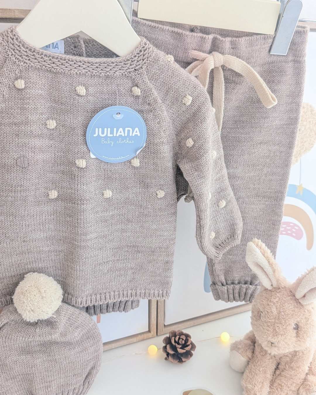 Primera Puesta Bodoques Visón -  Colección Bruma Juliana

