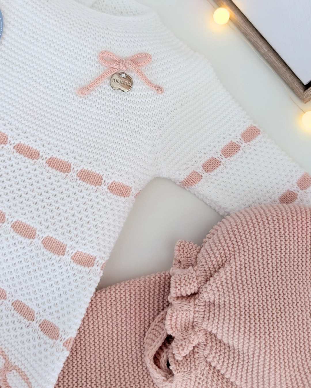 Primera Puesta Pasacintas Rosa Palo - Colección Cielo Juliana