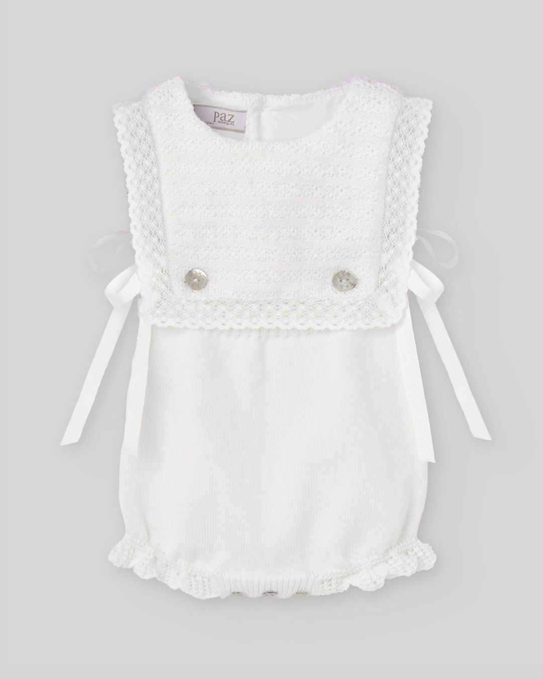 Ranita Bebé ALAIA Blanco - Paz Rodriguez