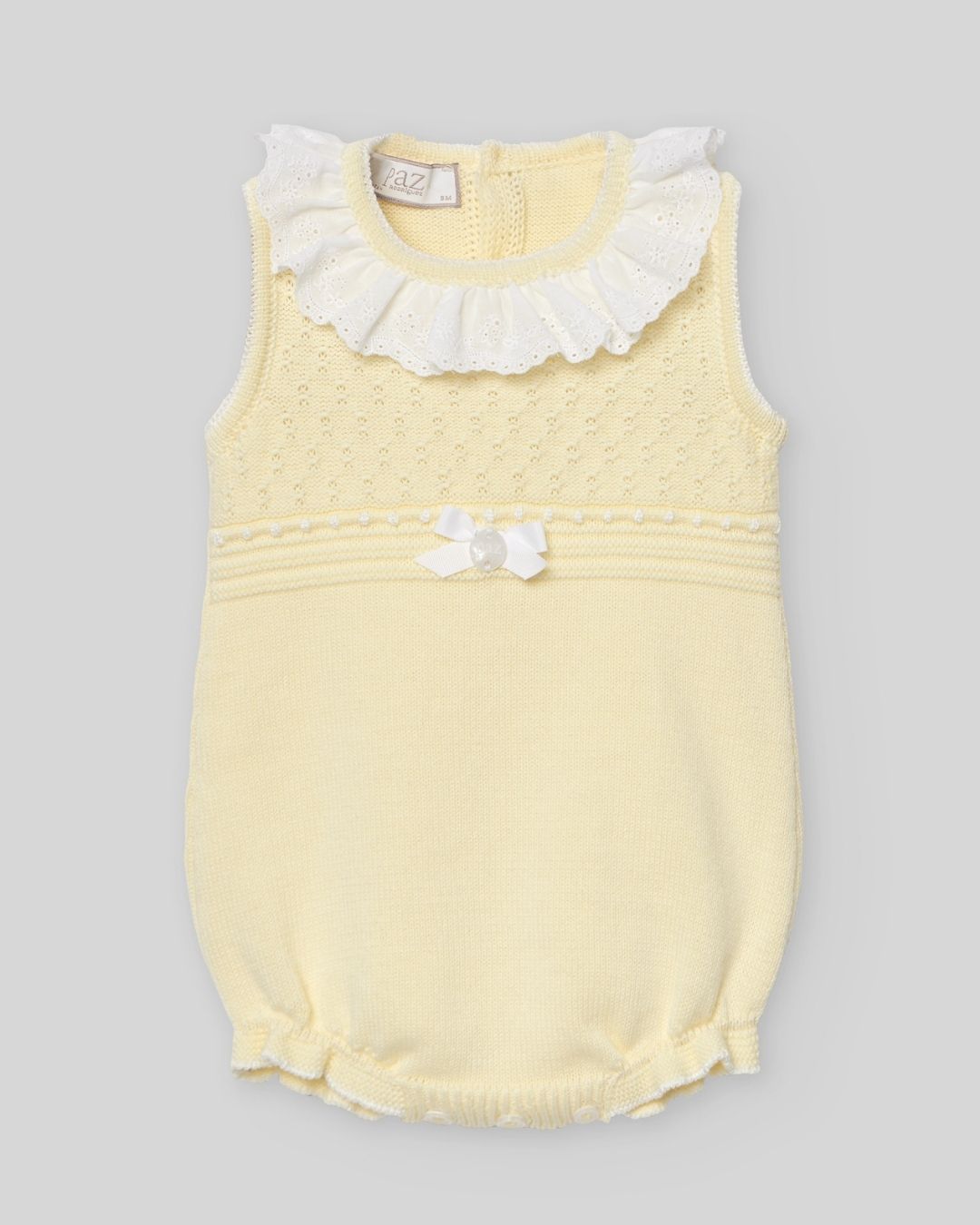 Ranita Bebé ALBOR Punto Amarillo - Paz Rodriguez