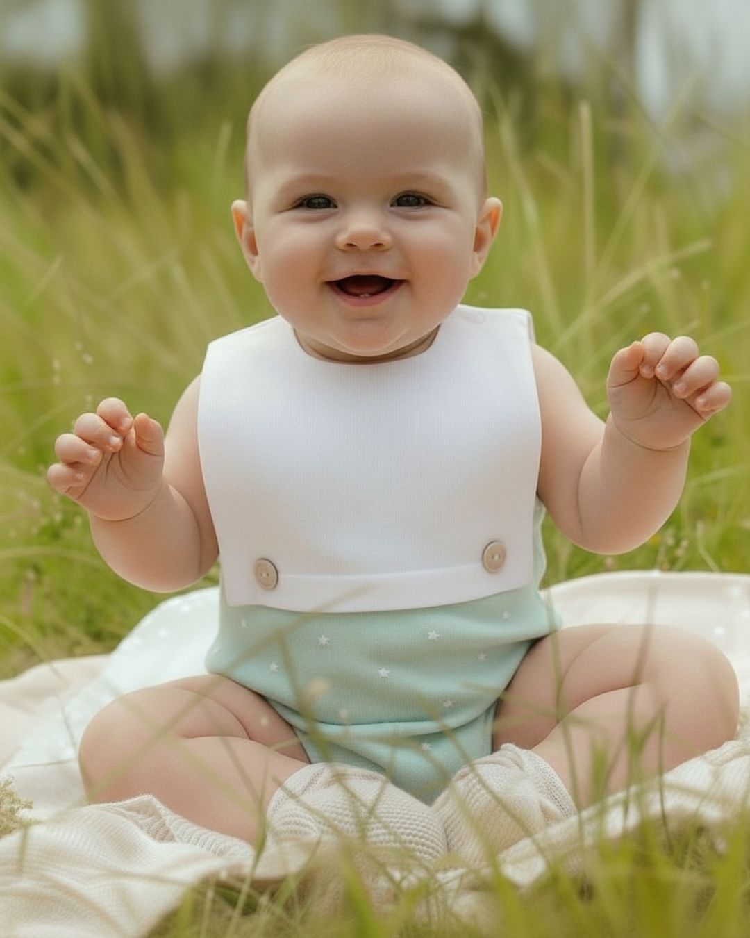 Ranita Bebé NÉCTAR Verde Agua - Paz Rodriguez