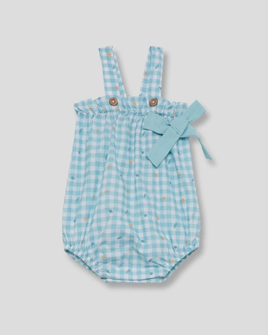 Ranita Bebé Vichy Peces Azul - Street Monkey