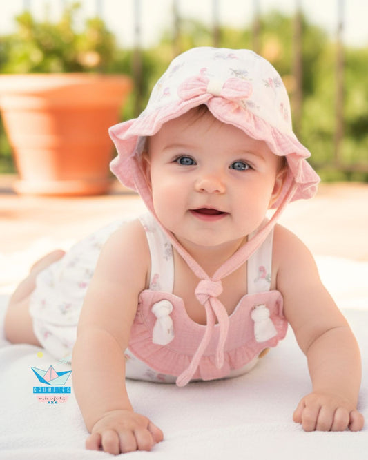 Ranita Niña con Gorrito Familia PROVENZAL 0803VER-26 - Yoedu