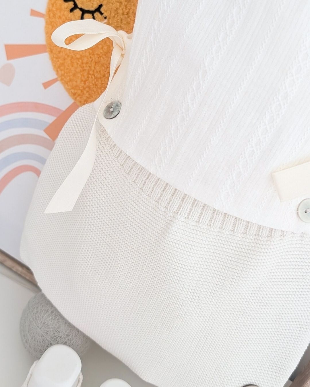 Ranita Unisex REGINA Blanco Roto - Martín Aranda