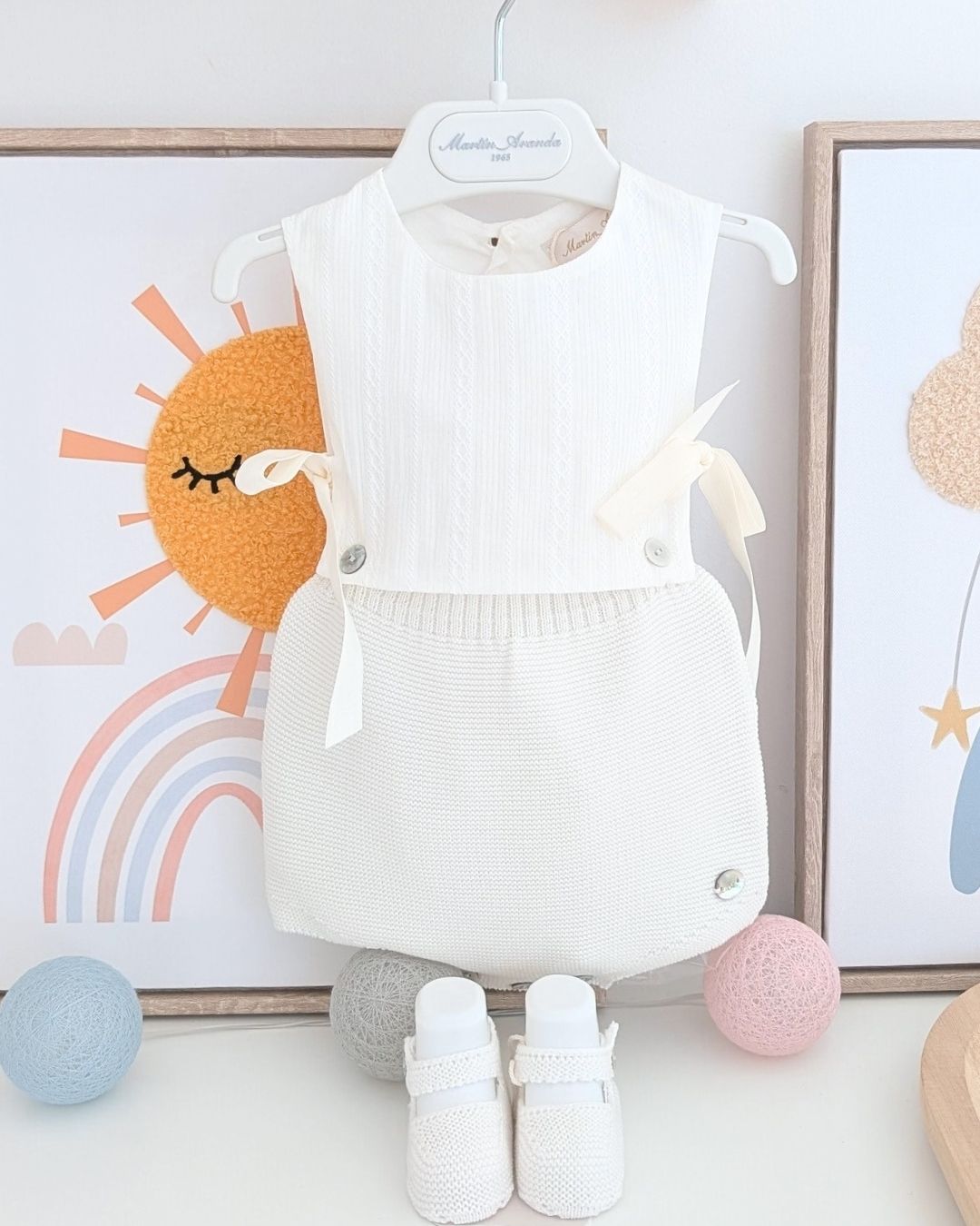 Ranita Unisex REGINA Blanco Roto - Martín Aranda