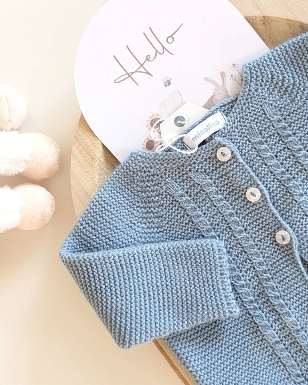 Rebeca Larga Bebé Turquesa - Micolino