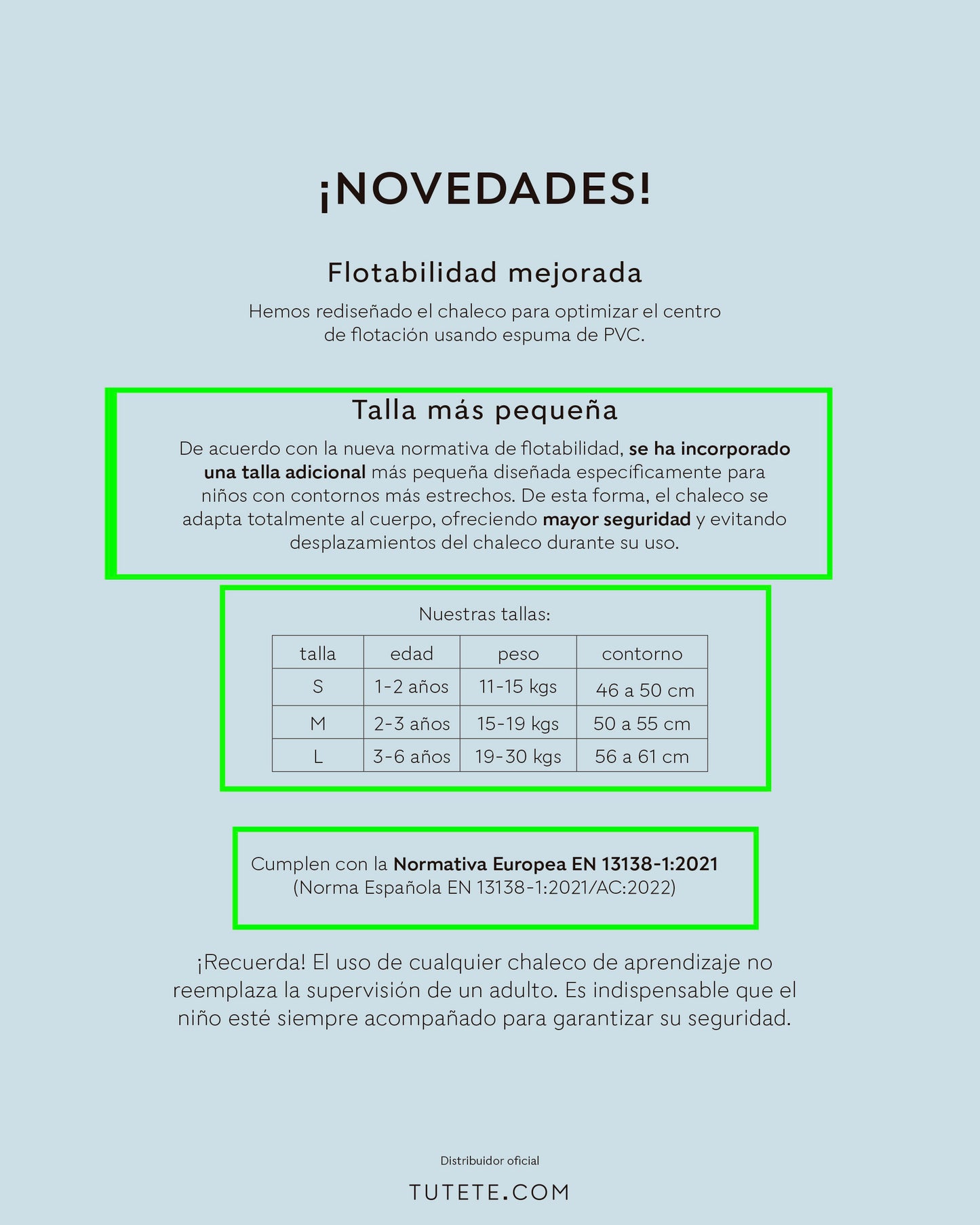 Chaleco Flotador Surf Van - Tutete