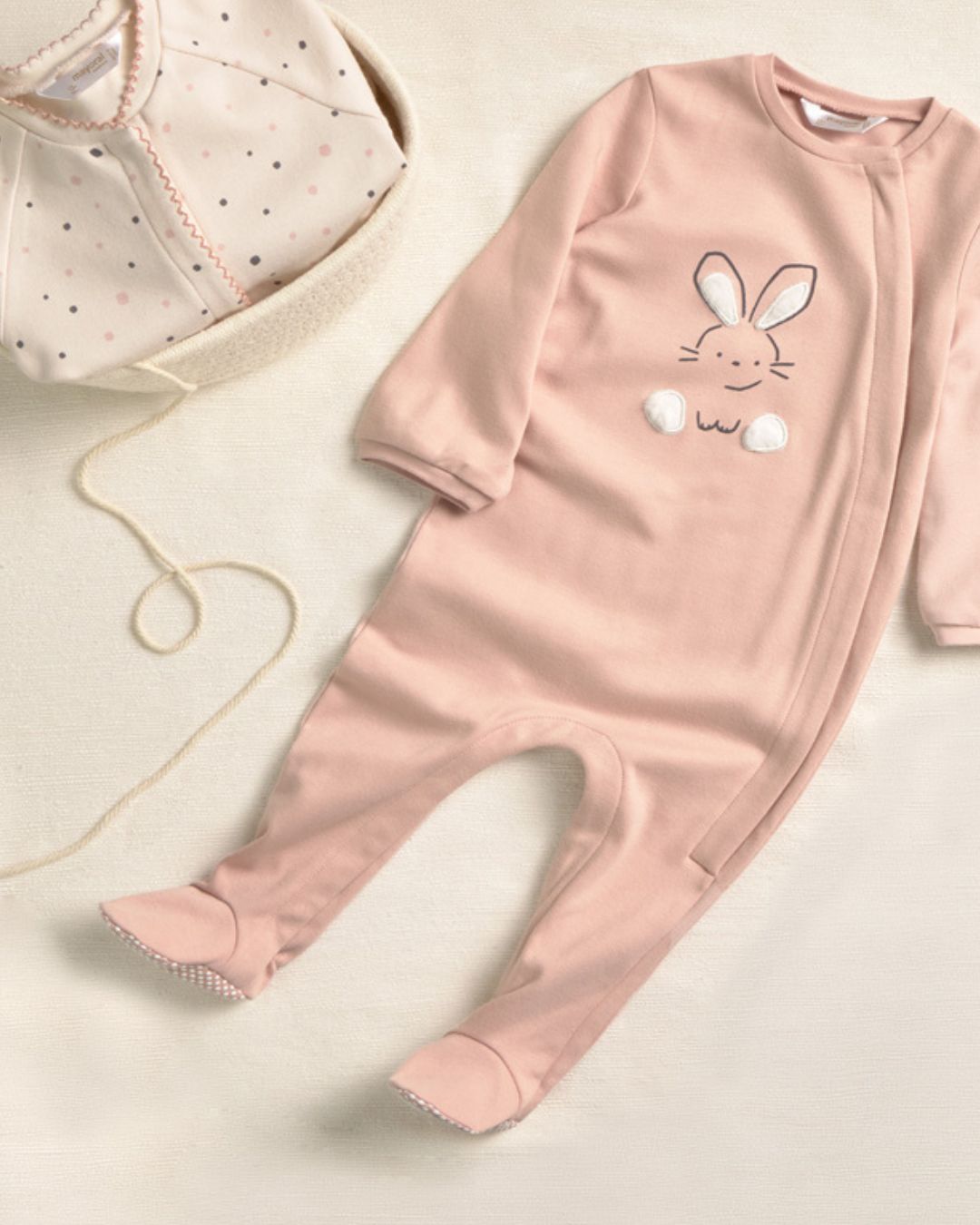 Set 2 Pijamas Conejito Nude - Mayoral
