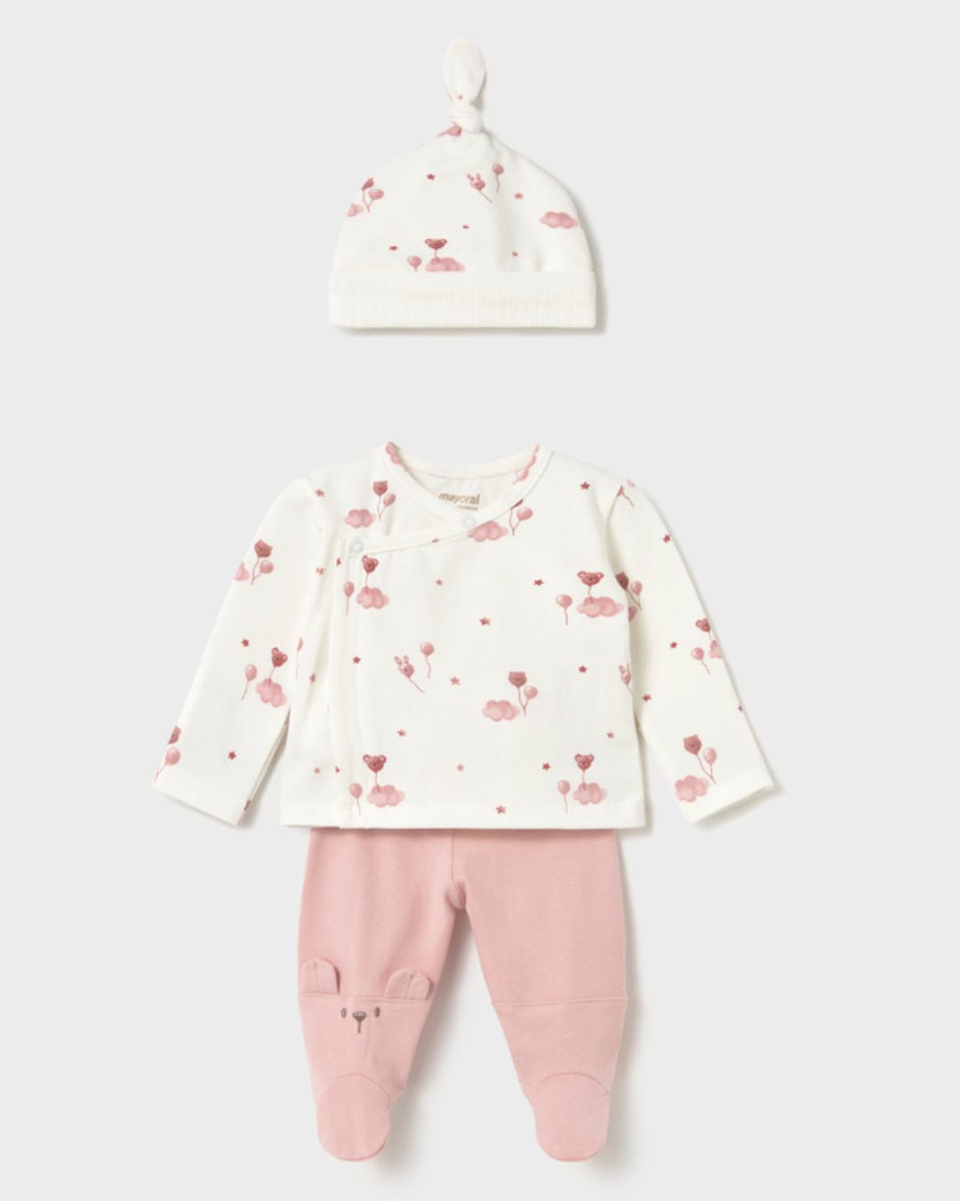 Set Regalo Polaina Globitos Rosa Baby - Mayoral
