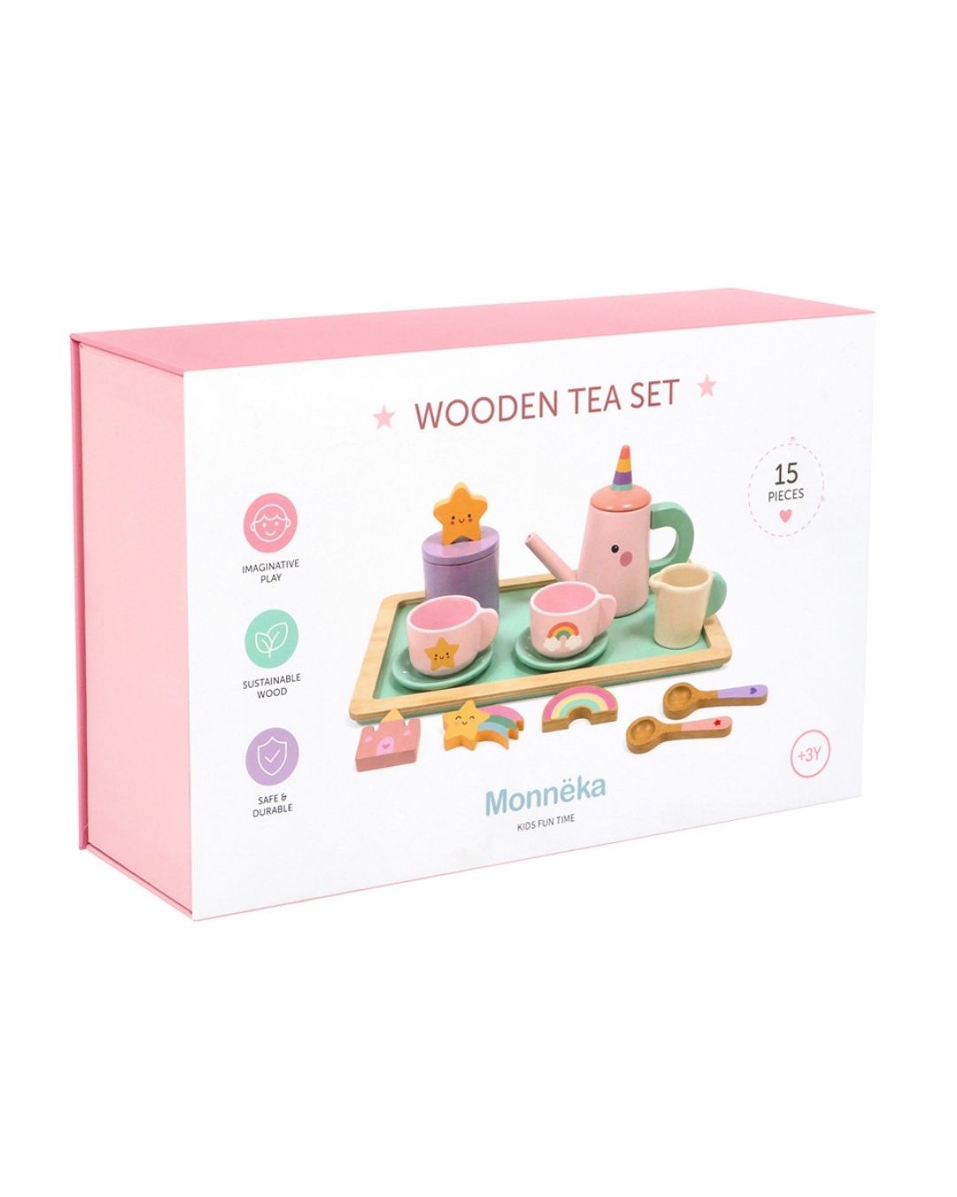 Set de Té de Madera Magic World - Monnëka Tutete