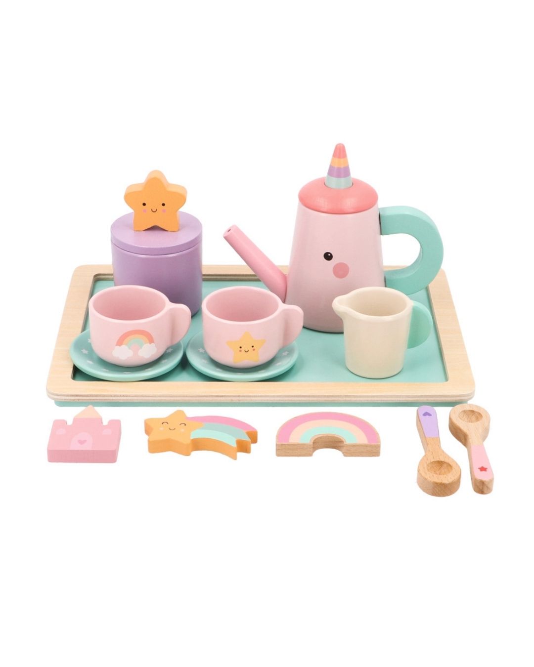 Set de Té de Madera Magic World - Monnëka Tutete