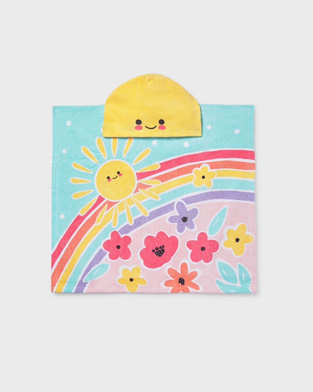 Toalla Baño con Gorro Arcoiris 9113068 - Mayoral