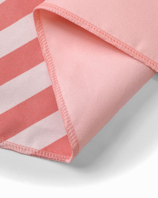Toalla Playa Microfibra STRIPES BLOOM & BLUSH - Tutete
