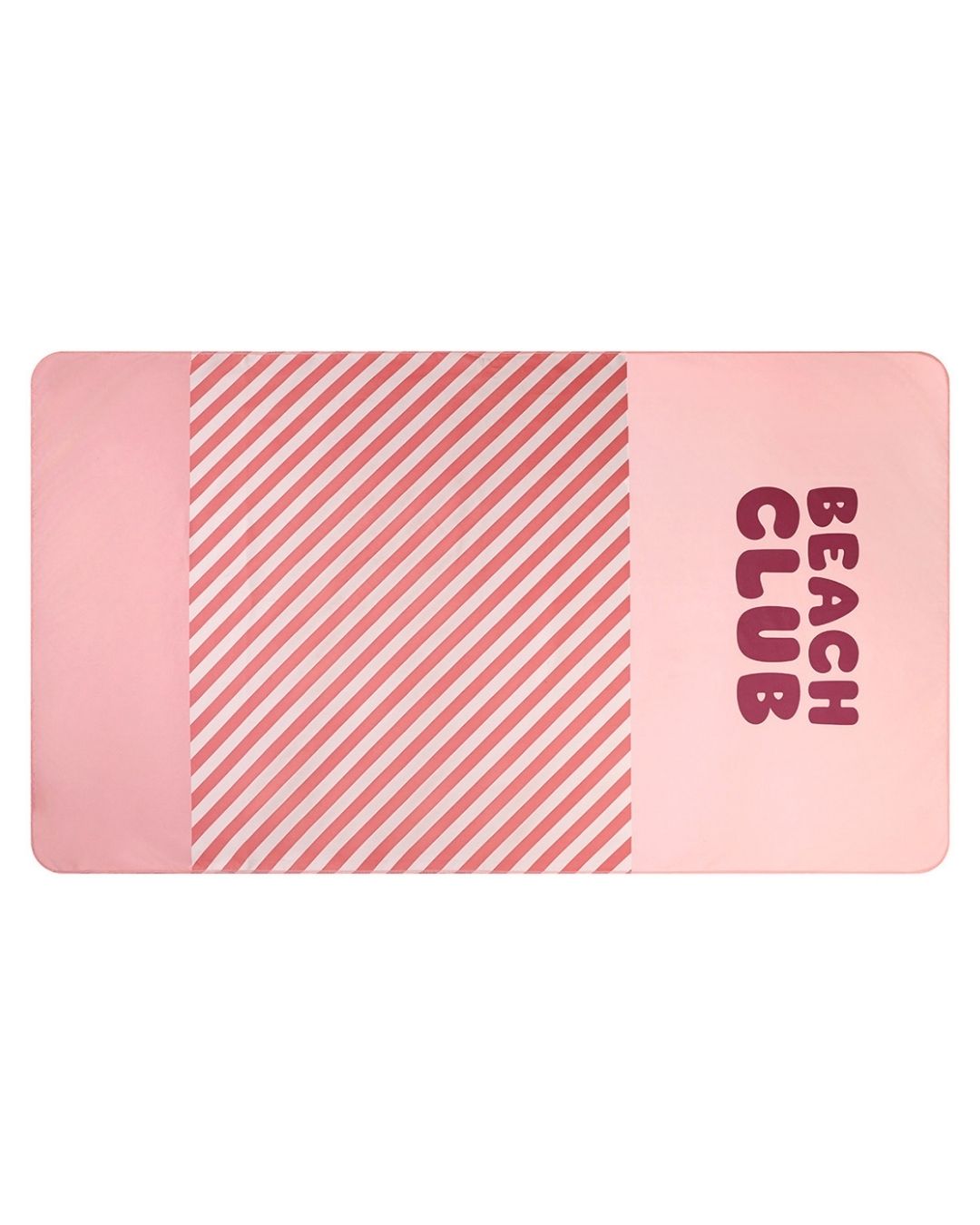 Toalla Playa Microfibra STRIPES BLOOM & BLUSH - Tutete