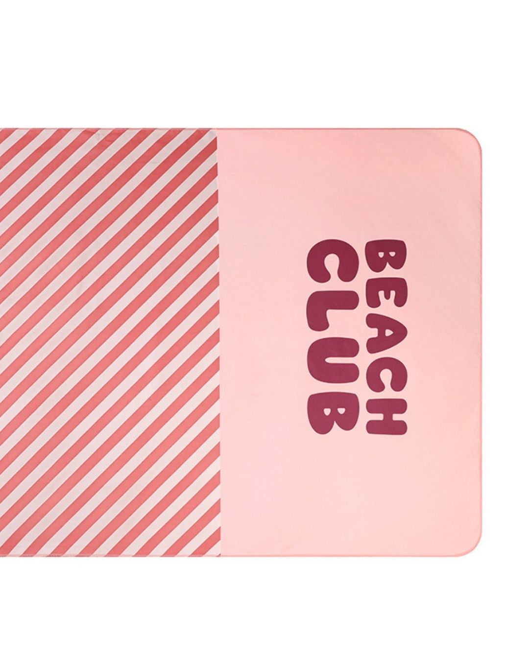 Toalla Playa Microfibra STRIPES BLOOM & BLUSH - Tutete