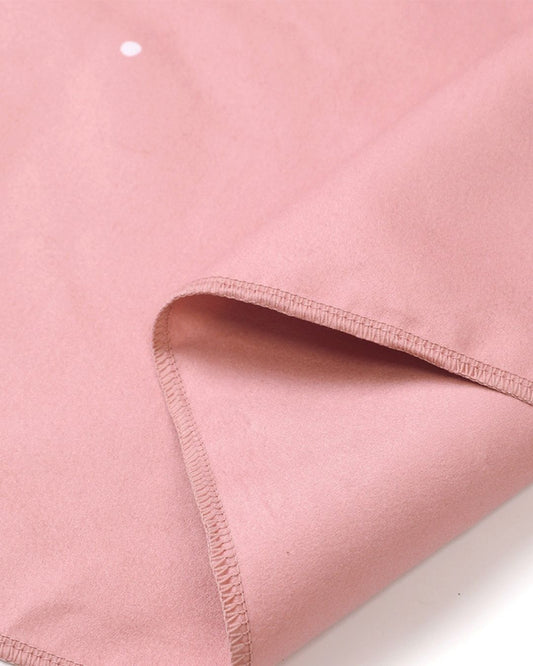 Toalla Playa Microfibra WHALE PINK - Tutete