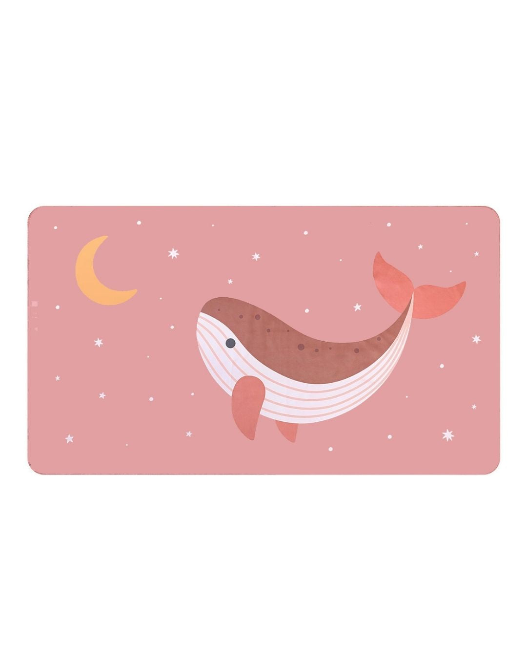 Toalla Playa Microfibra WHALE PINK - Tutete
