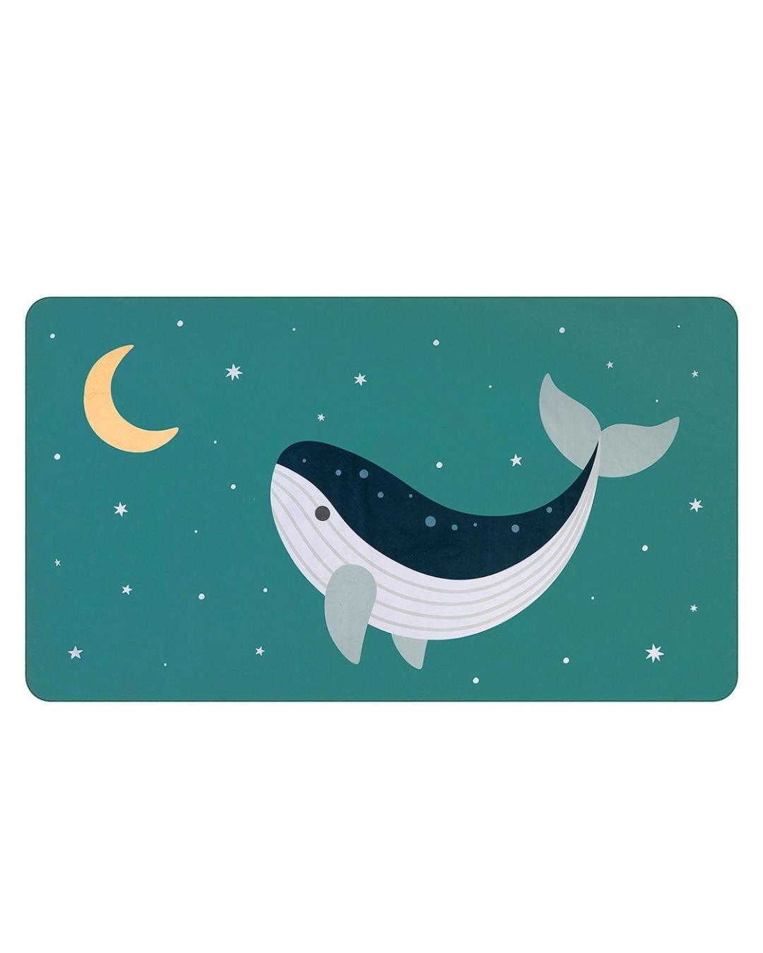 Toalla Playa Microfibra WHALE TEAL - Tutete