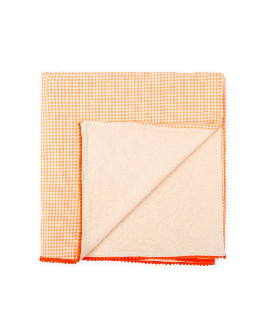 Toalla Vichy Naranja Arrecife - Tutto Piccolo