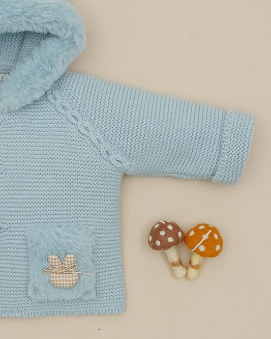 Trenka Bambi y Conejo Celeste Empolvado 🦌 Petite Bambi - Pangasa Baby