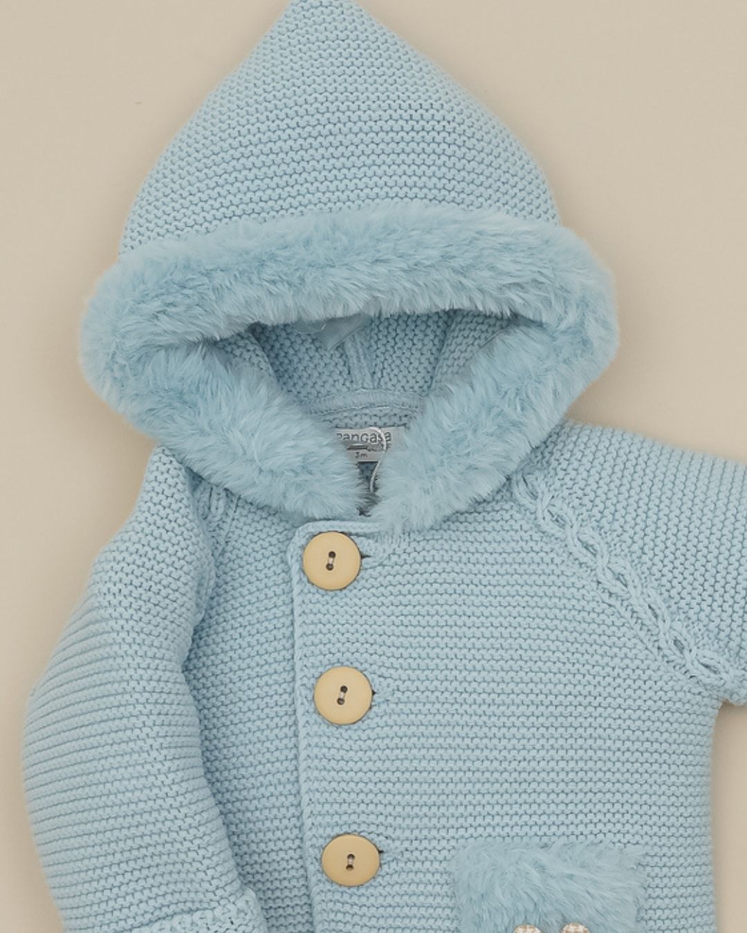 Trenka Bambi y Conejo Celeste Empolvado 🦌 Petite Bambi - Pangasa Baby